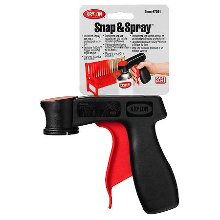 Krylon, Snap and Spray, Reuseable Spray Paint Gun for Aerosols, 96 PSI