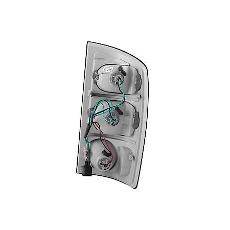 Uses OE Bulbs, Clear Lens, Black Housing, Set Of 2