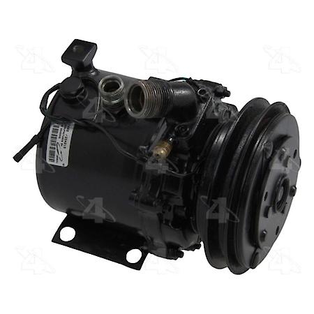 A/C Compressor w/ Clutch, Remanufactured