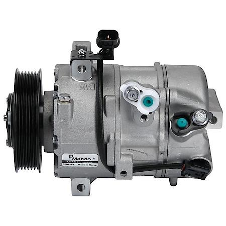 New OE AC Compressor with Clutch & Pre-filled Oil, Direct Replacement
