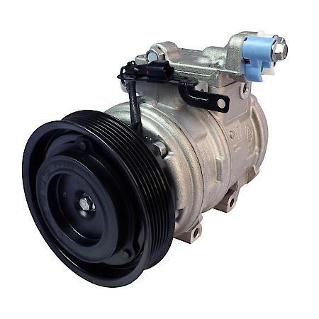 New OE AC Compressor with Clutch & Pre-filled Oil, Direct Replacement