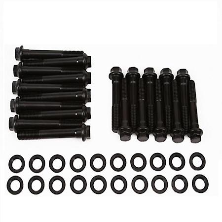 For Use With Ford 7.3L Powerstroke, 12 Point Nuts, Black Oxide, Chrome Moly