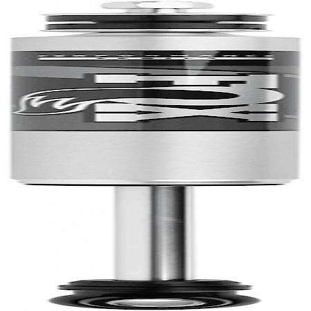 Hydraulic/Nitrogen Gas Charged, Non-Adjustable Valving, Black/ Silver, Single