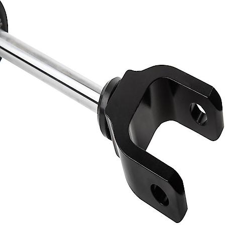 Suspension Shock Absorber: Hydraulic/Nitrogen Gas Charged, Non-Adjustable, Zinc Plated, Single