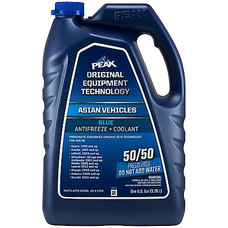 Original Equipment Asian Blue Antifreeze Plus Coolant, 1 Gallon