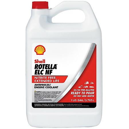 Rotella ELC NF Nitrite Free Extended Life 50/50 Pre-Diluted Antifreeze / Coolant, 1 Gallon