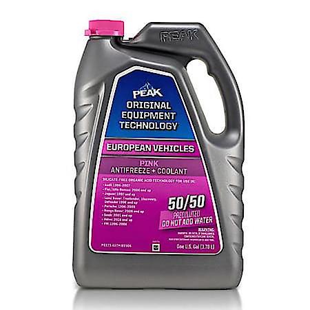 OET Euro Pink 50/50 Ready-To-Use Antifreeze + Coolant, 1 Gallon