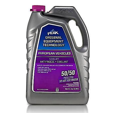 Original Equipment Euro Violet Antifreeze Plus Coolant, 1 Gallon