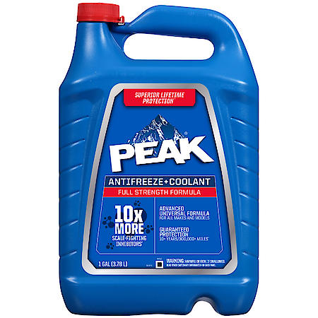 Antifreeze + Coolant, Concentrate, 1 Gallon
