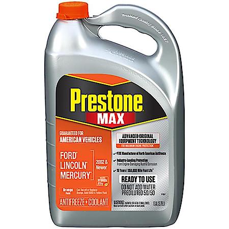MAX Original Equipment Antifreeze and Coolant: American Orange, 50/50 Ready-to Use, 1 Gallon