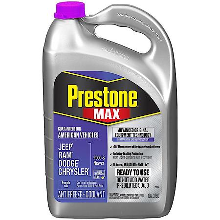 MAX Original Equipment Antifreeze + Coolant: American Purple, 50/50 Ready To Use, 1 Gallon