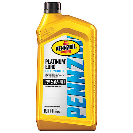 Full Synthetic 5W-40 Engine Oil - Helps Extend Engine Life - 1 Qt Bottle