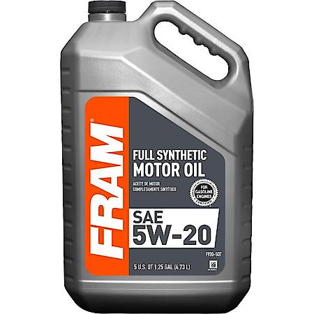 5W-20 Full Synthetic Motor Oil: Faster Oil Flow, 5 Quart