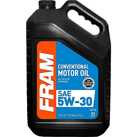 5W-30 Conventional Motor Oil, Low-Speed Pre-Ignition Control, 5 Quart