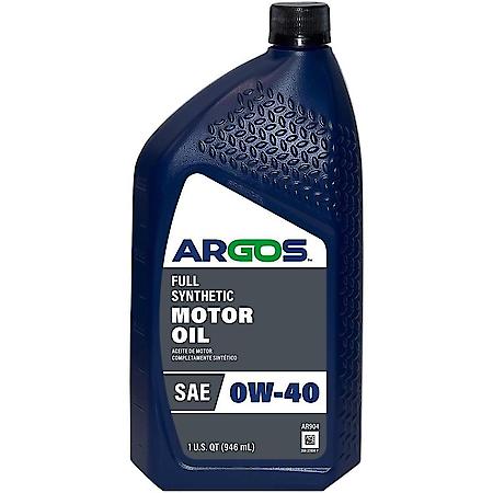0W-40 Full Synthetic Motor Oil: Exceptional Film Strength, 1 Quart