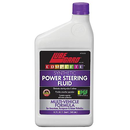Complete Synthetic Power Steering Fluid; Multi-Vehicle Formula, 32 oz.