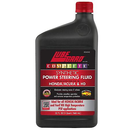 Complete Synthetic Power Steering Fluid for Honda/Acura, 32 oz.