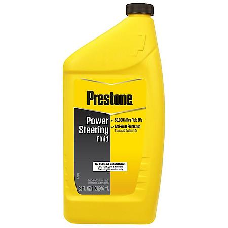 Power Steering Fluid: All Vehicles, Anti-Wear Protection, 50k miles, 32 Oz.