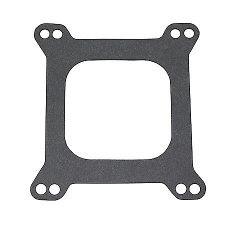 Carburetor Base Plate Gasket: For Holley Afb Carburetors W/Open Center: Single