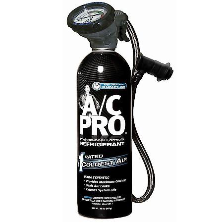 R-134a Professional Formula Refrigerant with XL HD Gauge, 20 oz.