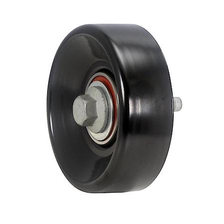 Idler Pulley: Direct Fit, Steel, 90mm Diameter, With Hardware