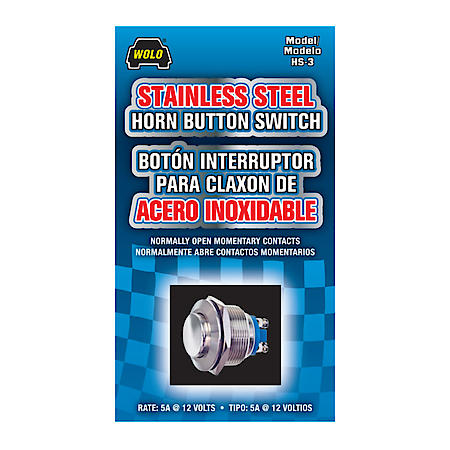 Stainless Steel Horn Button Switch