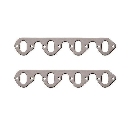 Exhaust Header Gasket: Exhaust Gasket-FORD V8, 429-460, Oval Port