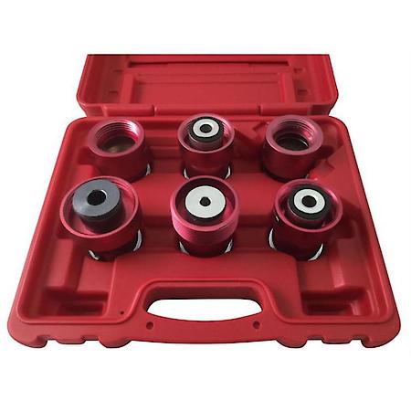 6 Pc. Radiator Pressure Tester Adapter Kit - Euro