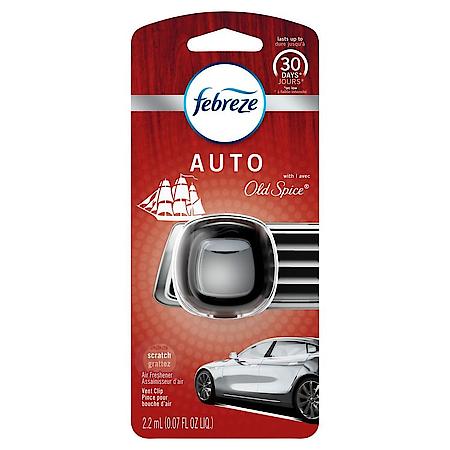 Vent Clip Air Freshener: Old Spice Scent, 1 Pack