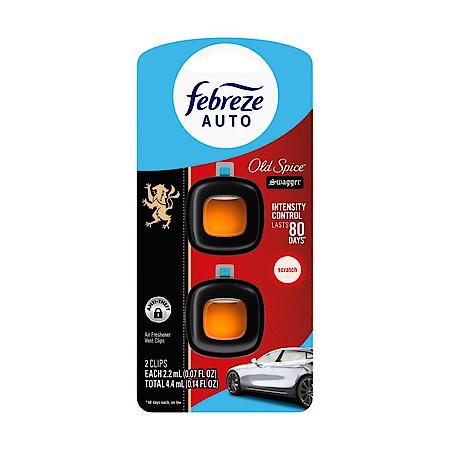 Auto Vent Clip Air Freshener, Old Spice Swagger 2ct.