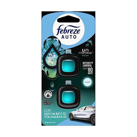 Auto Vent Clip Air Freshener, Unstopables Fresh, 2ct.