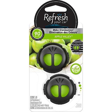 Refresh Your Car! 2 Pack Mini Diffuser Apple Valley