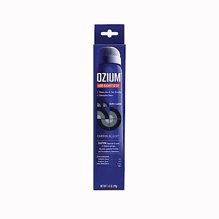 Air Sanitizer, Carbon Black Scent, 3.5 Oz Spray