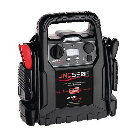 1100 Peak Amp 12 Volt Jump Starter with Air Compressor