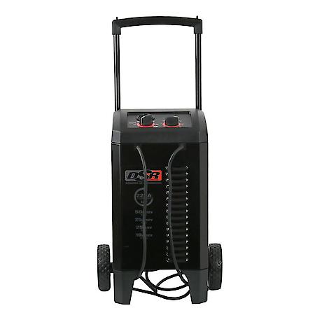 Manual Wheeled Battery Charger: 10/25/50/225A, 6V/12V