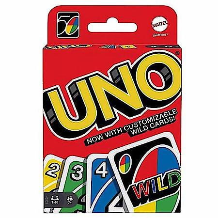 UNO Card Game, Classic Color & Matching Card Game For 2-10 Players, Ages 7Y+