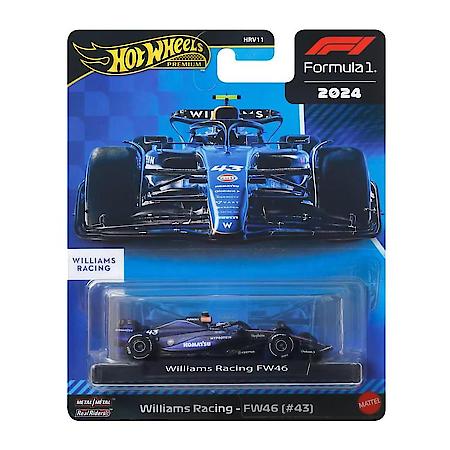 Formula 1 Premium Diecast Toy Race Car, 1:64 Scale (Styles May Vary), Single Pack