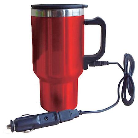 12V USB Travel Mug Red