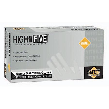 Colbalt Blue Pf Indust Grade Nitrile Glove Xl