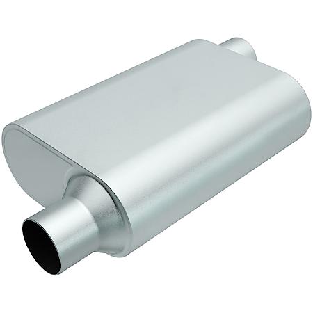 Exhaust Muffler RUMBLE 13X4.25X9.5 2.25/2.25 O/O