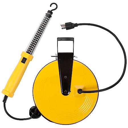 62 Led Work Light On Retractable Reel