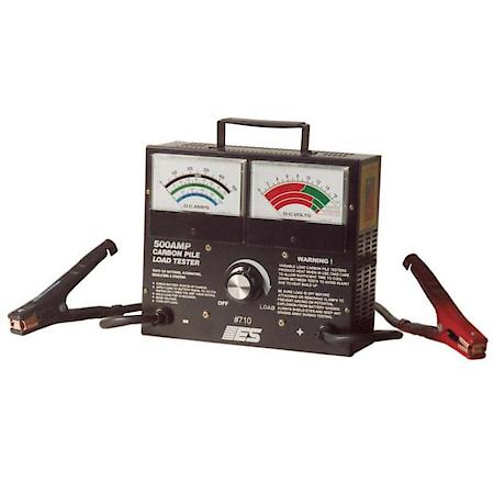Battery Tester Carbon Pile-500Amp Clamps