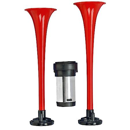 Loud Big Rig Air Horn Kit with Twin Trumpets