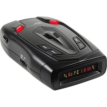 Laser-Radar Detector with Icon, red periscopes, tone and memory