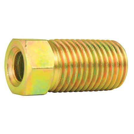 Steel Tube Nut, 3/16" (3/8"-24) Inverted Long