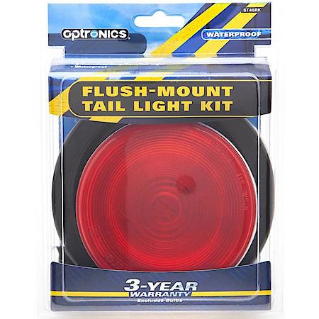 4" Round Sealed Stop/Turn/Taillight Kit