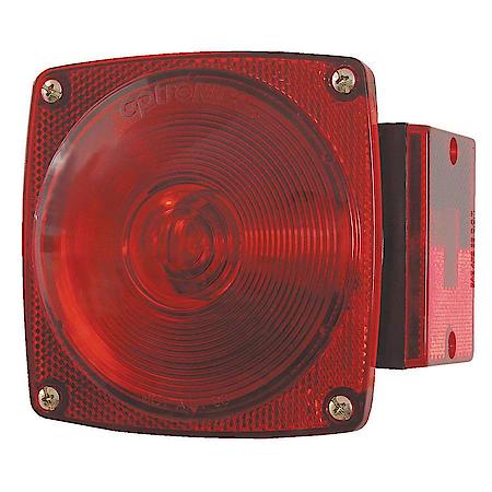 Universal passenger side under 80" combination tail light, 6-function