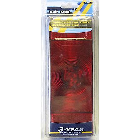Waterproof Low Profile Combination Taillight, Passenger Side - 12VDC 7-function