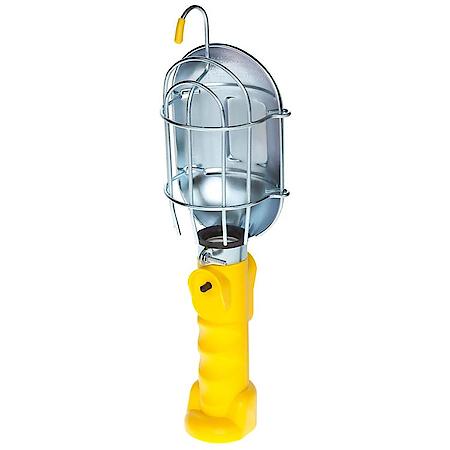 Incandescent Trouble Light - 25' 18/3 Metal Cage