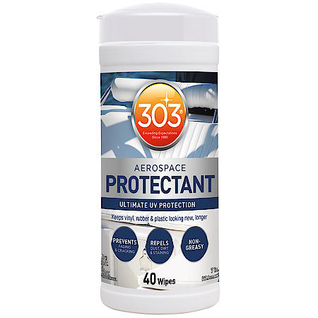 Marine Aerospace Protectant Wipes, Ultimate UV Protection, 40 count